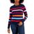 商品Charter Club | Women's Bold Striped Sweater, Created for Macy's颜色Intrepid Blue Combo