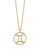 商品第5个颜色Gemini, Bloomingdale's | Zodiac Pendant Necklace in 14K Yellow Gold  18" - 100% Exclusive