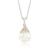 颜色: 18 in, Ross-Simons | Ross-Simons Floating Opal Pendant Necklace in 14kt White Gold
