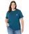商品Carhartt | Plus Size WK87 Workwear Pocket Short Sleeve T-Shirt颜色Night Blue Heather