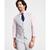 商品Tommy Hilfiger | Men's Modern-Fit TH Flex Stretch Linen Suit Vest颜色Light Grey