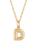 商品第14个颜色D, Saks Fifth Avenue | 14K Yellow Gold Letter Pendant Necklace