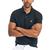 商品Nautica | Men's Sustainably Crafted Slim-Fit Deck Polo Shirt颜色True Black