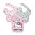 颜色: Hello Kitty, Bumkins | SuperBib Printed Waterproof Baby Bibs, Pack of 3