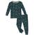 KicKee Pants | Long Sleeve Pajama Set (Toddler/Little Kids/Big Kids), 颜色Pine Mistletoe