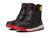 SOREL | Whitney™ II Strap (Toddler/Little Kid), 颜色Jet/Poppy red