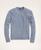 商品Brooks Brothers | Big & Tall Supima® Cotton Cable Crewneck Sweater颜色Medium Blue Heather