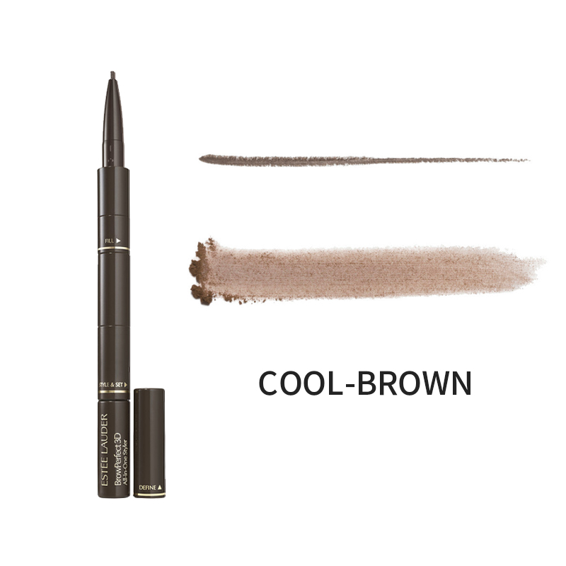 颜色: COOL-BROWN, Estée Lauder | 雅诗兰黛三合一多功能造型眉笔 1.75ml 防水防汗不掉色