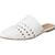 color White Leather, Sam Edelman | Sam Edelman Womens Natalya Leather Slides