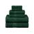 商品第6个颜色Hunter Green, Superior | Rayon from Bamboo Blend Ultra Soft Quick Drying Solid 6 Piece Assorted