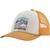 Patagonia | Line Logo Ridge LoPro Trucker Hat, 颜色White w/Dried Mango