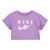 NIKE | Sport Daisy Boxy T-Shirt (Toddler), 颜色Violet Shock