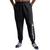 CHAMPION | Men's Big & Tall Powerblend Standard-Fit Logo-Print Fleece Joggers, 颜色Black
