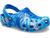 Crocs | Classic Marbled Tie-Dye Clog (Little Kid/Big Kid), 颜色Blue Bolt/Multi