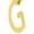颜色: Gold-G, ADORNIA | Crystal & Paper Clip Chain Initial Bracelet