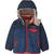 颜色: Stone Blue, Patagonia | Reversible Tribbles Hooded Jacket - Toddlers'