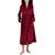 颜色: Cherry Wine, Charter Club | Woman's Plush Zig Zag Zipper Robe, Created for Macy's