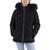 颜色: Black, Tommy Hilfiger | Tommy Hilfiger Womens Insulated Detachable Hood Puffer Jacket