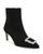 Sam Edelman | Women's Ulissa Luster Embellished High Heel Boots, 颜色Black