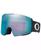 颜色: MATTE BLACK/Prizm Snow Sapphire Iridium, Oakley | Unisex Fall Line Snow Goggles