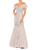 商品第1个颜色LILAC, Mac Duggal | Off-The-Shoulder Feather Embellished Mermaid Gown