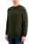 Club Room | Mens Merino Wool Heathered Pullover Sweater, 颜色olive mist heather