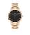 商品Daniel Wellington | 40 mm Iconic Link Bracelet Watch颜色Rose Gold/Black
