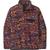 Patagonia | Synchilla Lightweight Snap-T Fleece Pullover - Women's, 颜色Fitz Roy Patchwork/Night Plum