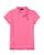 颜色: Baja Pink, Ralph Lauren | 大童Girls' Mesh Polo Knit Top - Big Kid