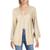 color Oatmeal, Love by Design | Love by Design Womens Knit Pocket Cardigan Sweater