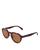 color Havana/Brown, Celine | Men's Round Sunglasses, 52mm