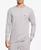 颜色: Grey Heather, Tommy Hilfiger | Men's Waffle-Knit Long-Sleeve Crewneck Thermal Top