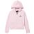 Jordan | Essentials Boxy Full Zip Hoodie (Toddler/Little Kids), 颜色Pink Foam