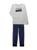 颜色: GREY, Puma | Little Boy's 2-Piece Logo T-Shirt & Joggers Set