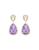 商品8 by YOOX | Earrings颜色Purple
