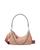 color Mallow/Rolled Nickel, Tory Burch | 151 Mercer Small Crescent Bag