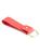 color RED, ROYCE New York | Royce New York Minimalist Leather Key Fob