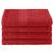 颜色: cranberry, Superior | Superior Eco-Friendly Ringspun Cotton Modern Absorbent 4-Piece Bath Towel Set