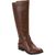 商品Style & Co | Style & Co. Womens Madixe Faux Leather Knee High Riding Boots颜色Chestnut