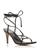 Gucci | Women's Ankle Tie High Heel Sandals, 颜色Black