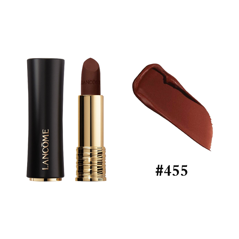 颜色: 455, Lancôme | 兰蔻新款黑管哑光口红唇膏 3.4g 浓郁显白气质