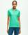 颜色: Green, Brooks Brothers | Supima® Cotton Stretch Pique Polo Shirt