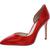 Jessica Simpson | Jessica Simpson Women's Paryn Pointed Toe Slip On D'Orsay Dress Heels Pumps, 颜色Meta Red Metallic Grace Tumble