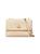 color NEW CREAM, Tory Burch | Kira Chevron Convertible Leather Shoulder Bag