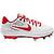 color White/University Red, NIKE | Nike Women's Zoom Hyperdiamond 3 Elite Metal Fastpitch Softball Cleats