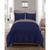 color Navy-silver, Kensie | Jackson 3-Pc. Full Comforter Set