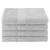 颜色: silver, Superior | Superior Eco-Friendly Ringspun Cotton Modern Absorbent 4-Piece Bath Towel Set
