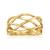 颜色: yellow, Canaria Fine Jewelry | Canaria 10kt Yellow Gold Open-Space Woven Ring