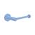 商品第10个颜色Flat Troll Blue, Allied Brass | Malibu Euro Style Toilet Paper Holder