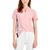 Tommy Hilfiger | Women's Side-Striped Zippered Polo Shirt, 颜色Bridal Rose